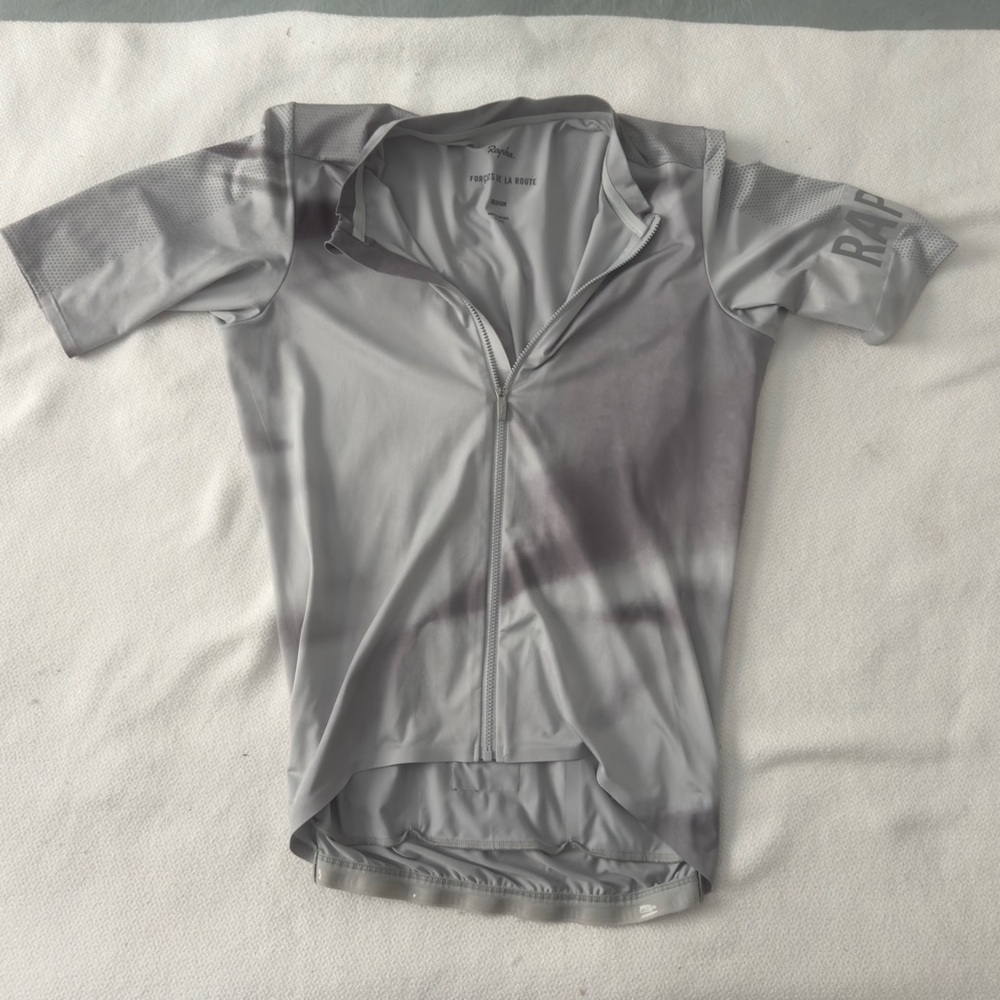 Gray Cycling Jersey